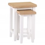 Eton Nest Of 2 Tables - White