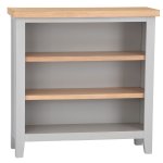 Eton Small Wide Bookcase - Grey