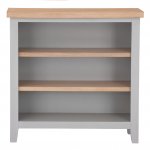 Eton Small Wide Bookcase - Grey