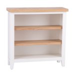 Eton Small Wide Bookcase - White