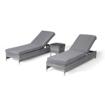 Maze Santorini Sunlounger Set