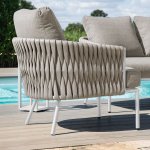 Maze Rope Marina 3 Seat Sofa Set - Sandstone