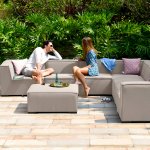 Maze - Outdoor Apollo Large Corner Group - Taupe