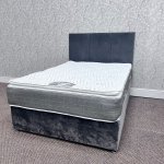 3ft Divan Bed - 3 Panel Headboard