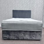 3ft Divan Bed - 3 Panel Headboard