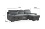 Asta Universal Corner Sofabed