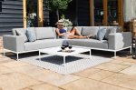 Maze Outdoor - Eve Corner Sofa Group - Lead Chine