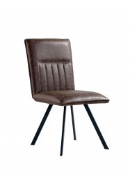 The Chair Collection Dining Chair Brown PU (Pair)