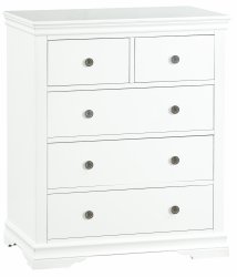 Swanley White Bedroom 2 Over 3 Chest