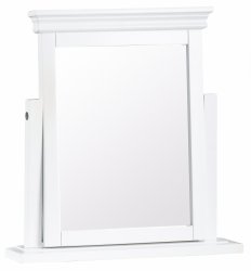 Swanley White Bedroom Trinket Mirror