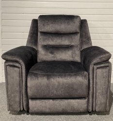 The Royal - Louie Power Reclining Armchair - Fabric