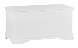 Swanley White Bedroom Blanket Box