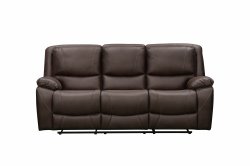 Wicklow Reclining 3 Seat Sofa - Brown