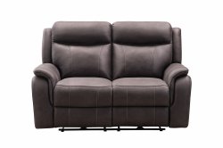 HP Collection - Tyler Reclining 2 Seat Sofa - Grey