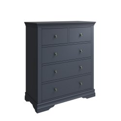 Swanley Midnight Grey Bedroom 2 Over 3 Chest