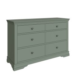 Swanley Cactus Green Bedroom 6 Drawer Chest