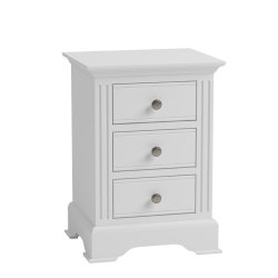 Bletchley White Bedroom Large Bedside