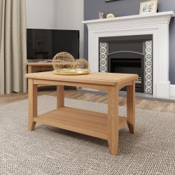 Garton Oak Dining & Occasional Small Coffee Table