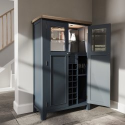 Haxby Painted Dining & Occasional Drinks Cabinet - Blue