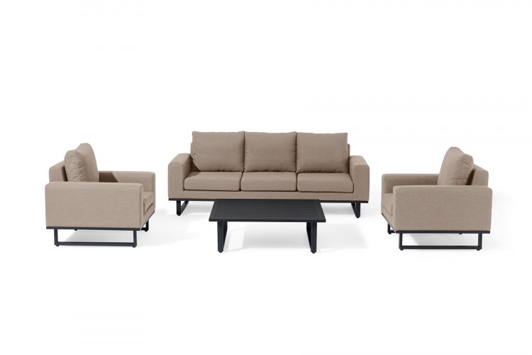 Maze - Outdoor Ethos 3 Seat Sofa Set- Taupe