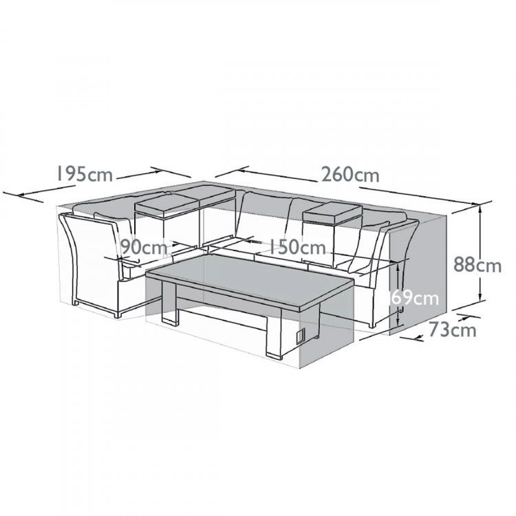 Outdoor Cover For Henley Corner Dining Set