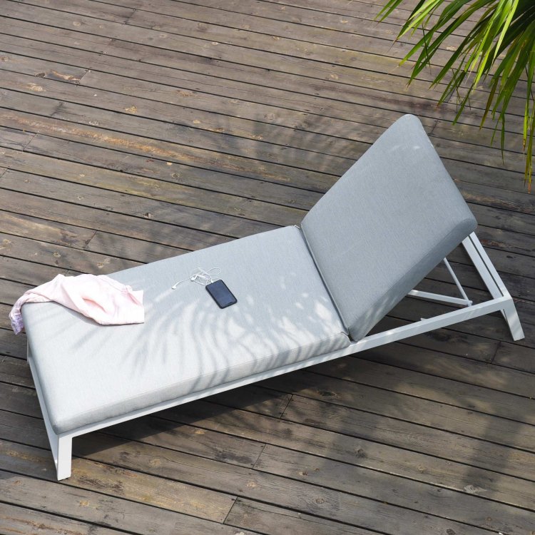 Maze - Allure Sunlounger - Lead Chine