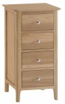 Nordby Bedroom 4 Drawer Narrow Chest