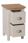 Ranby Truffle Bedroom Small Bedside Cabinet